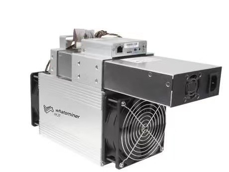 BTC কয়েন মাইনার মেশিন M21b 28TH সেকেন্ডহ্যান্ড 3500W Aladdin Asic খনি শ্রমিক