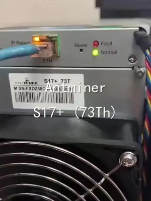Asic বিটমেইন এন্টমাইনার S17+ 73T 3kw S17 প্লাস মাইনার 340mm*178mm*304.3mm