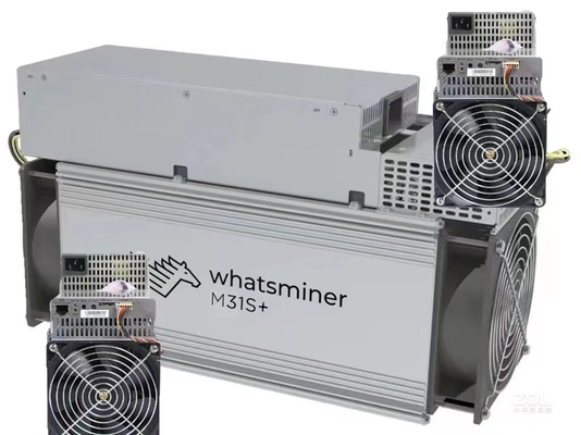 BTC Microbt Whatsখনি শ্রমিক M30S+ 100T 3400w 34w/T Asic মাইনিং ডিভাইস