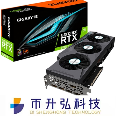 10240 CUDA মাইনিং রিগ গ্রাফিক্স কার্ড GA102 GIGABYTE GeForce RTX 3080Ti EAGLE 12GB