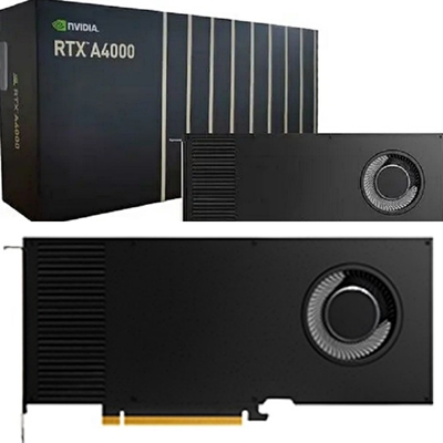 ETH 140W খনির জন্য GDDR6 NVIDIA RTX A4000 16GB 6144 CUDA