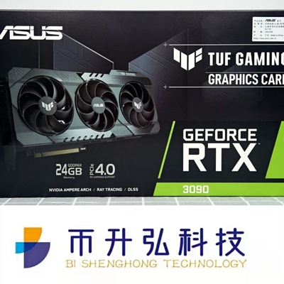 কালো 24GB ETH মাইনিং রিগ গ্রাফিক্স কার্ড ASUS TUF GeForce RTX 3090
