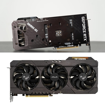 290W ASUS TUF GeForce RTX 3060TI OC 8GB 8pin 1665-1695MHz কালো